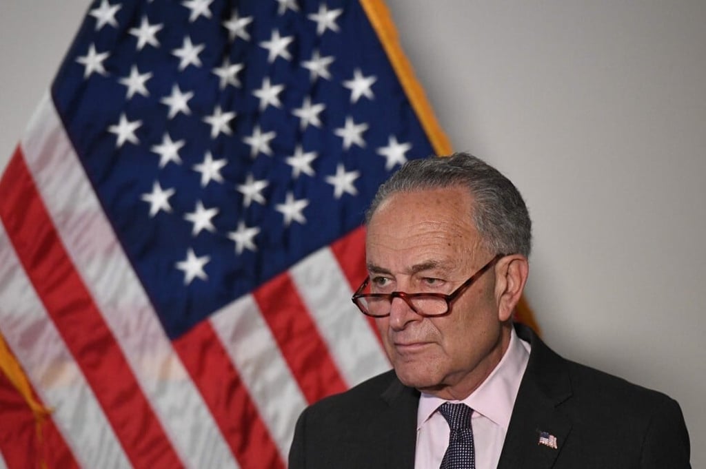 Senate Majority Leader Chuck Schumer. Photo: AFP