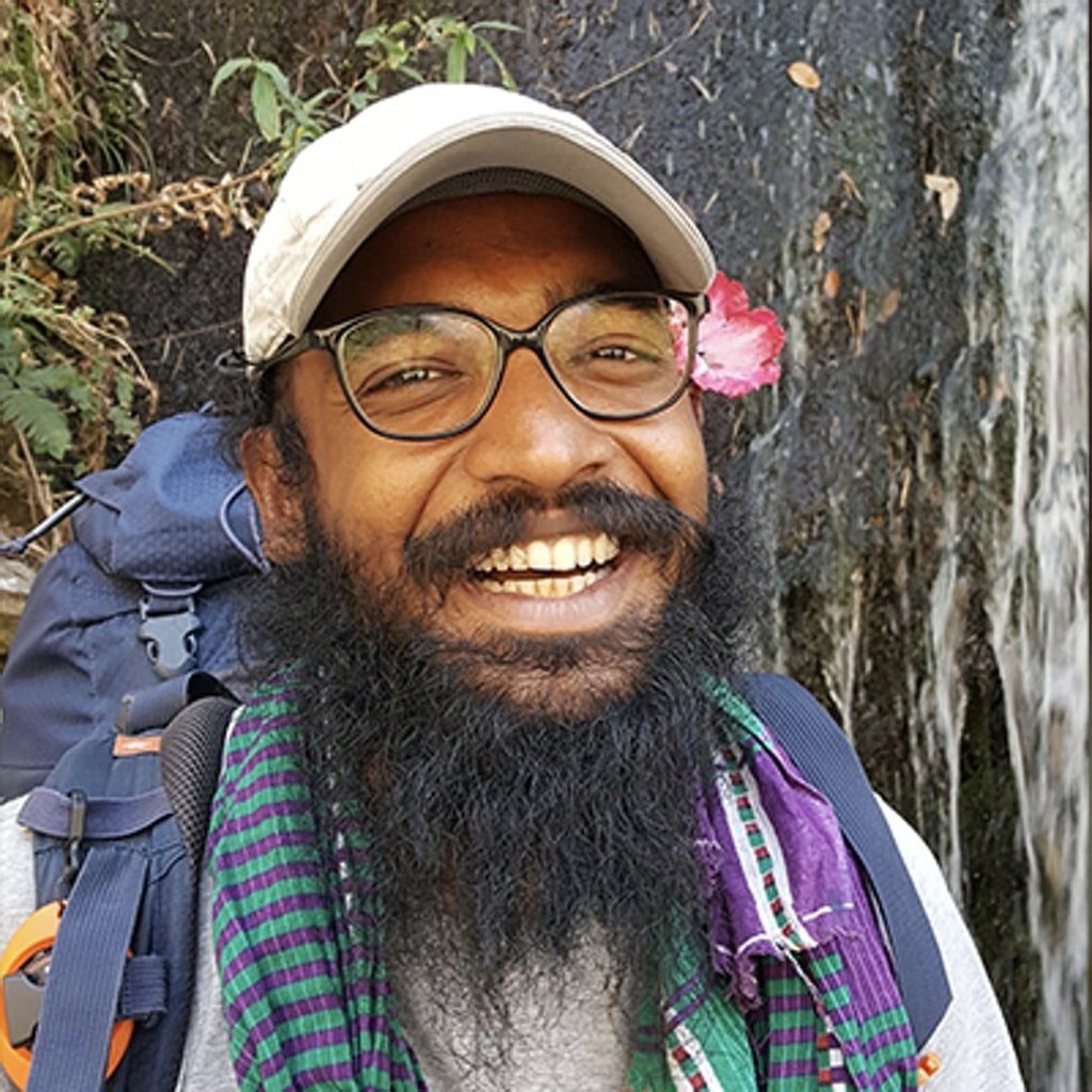 With his long beard, Agarwal says most people think that he is either a “sadhu” (holy man) or a “mullah” (a Muslim religious leader) on his expeditions. Photo: Courtesy of Siddharth Agarwal