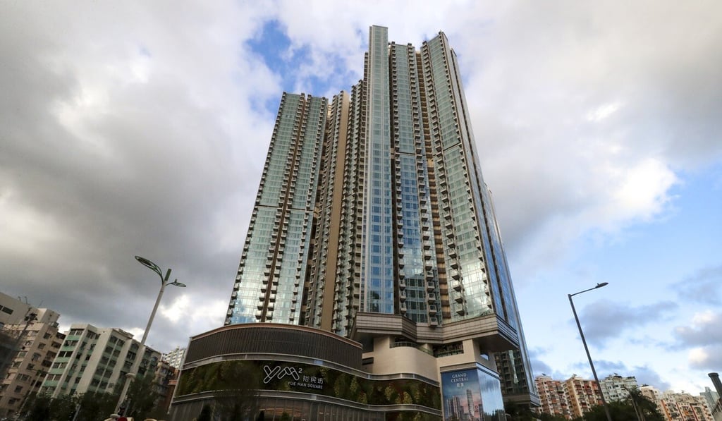 The one-bedroom flat is in the Grand Central development in Kwun Tong. Photo: Edmond So