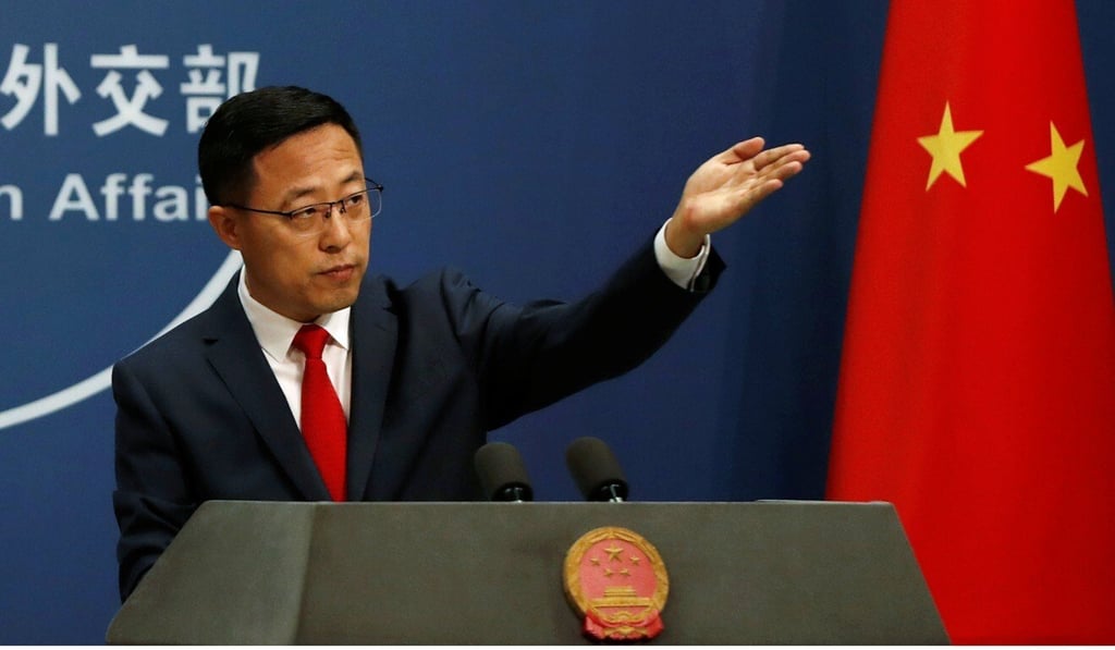 Foreign ministry spokesman Zhao Lijian is among the combative figures seen as engaging in “Wolf Warrior” diplomacy. Photo: Reuters