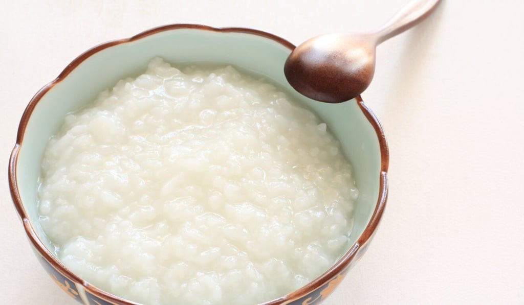 Eating plain congee can lift your spirits. Photo: Shutterstock Eating plain congee can lift your spirits. Photo: Shutterstock