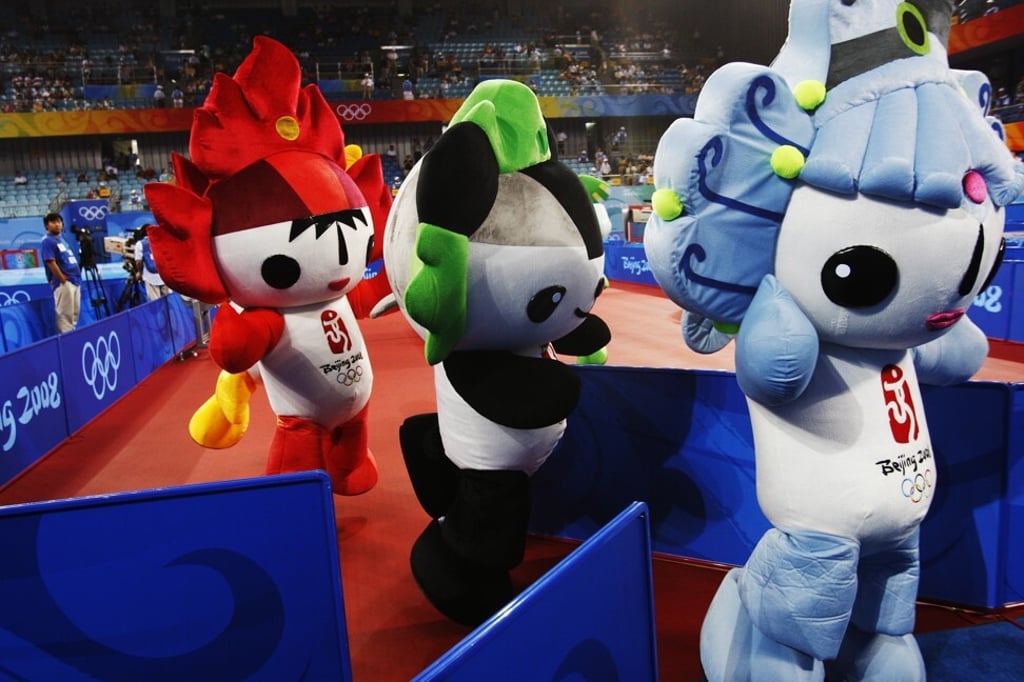 Beijing 2008 mascots, the Fuwa, were a big hit during and after the Games. Photo: SCMP Beijing 2008 mascots, the Fuwa, were a big hit during and after the Games. Photo: SCMP