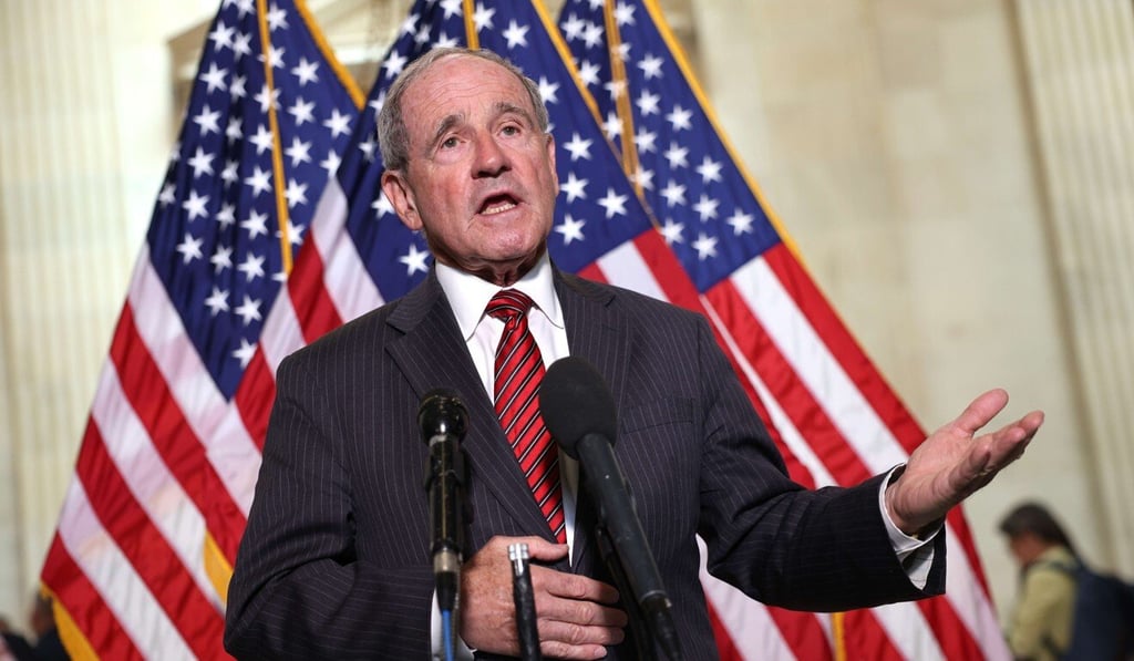 US Senator James Risch, Republican of Idaho, has co-sponsored legislation that would, among other things, create a new State Department position to monitor and counter Chinese influence in international organizations. Photo: Getty Images via AFP