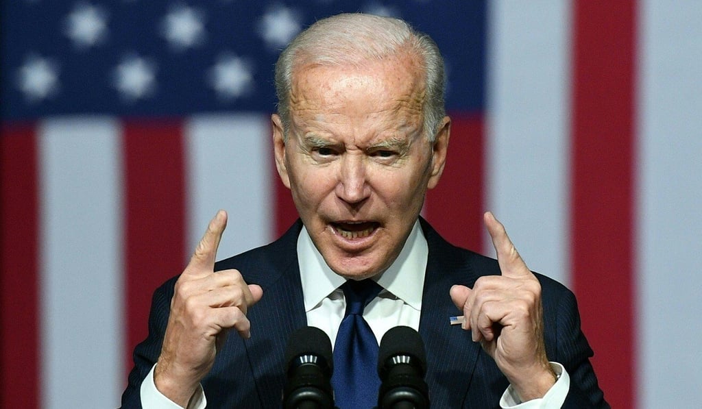 In an executive order published by the White House on Thursday, Biden expanded a list that prohibits Americans from investing in Chinese companies. Photo: AFP