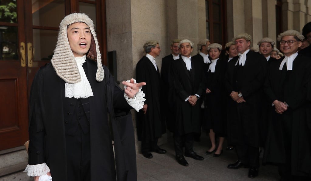 Abraham Chan SC is representing the Communications Authority. Photo: Edward Wong Abraham Chan SC is representing the Communications Authority. Photo: Edward Wong