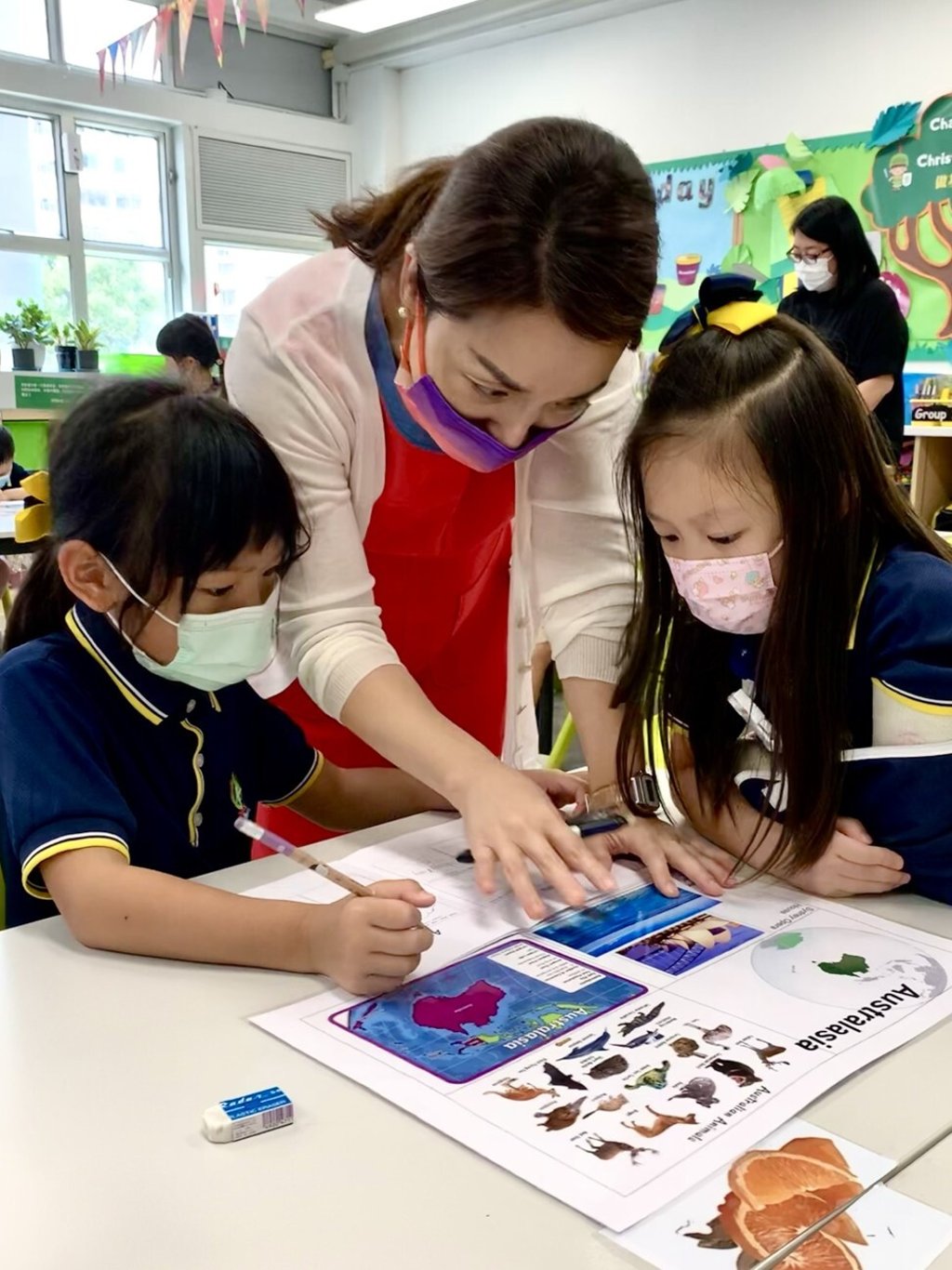 CAPCL’s ‘homeroom’ system helps the teachers to build a closer, more trusting relationship with the pupils.