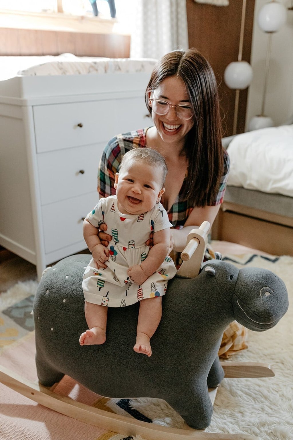 Yeh has balanced the frustrations and isolation of quarantine with the many joyful firsts of her toddler, Bernie. Photo: Molly Yeh
