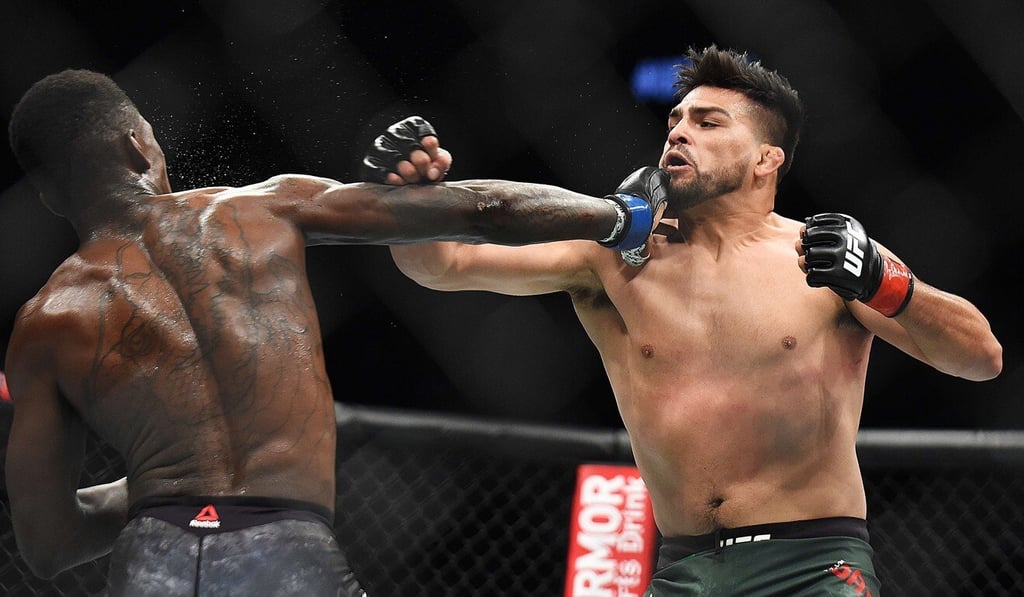 At one point, Israel Adesanya looked unbeatable. Now he has to get back to that with a win at UFC 263. Photo: AFP At one point, Israel Adesanya looked unbeatable. Now he has to get back to that with a win at UFC 263. Photo: AFP
