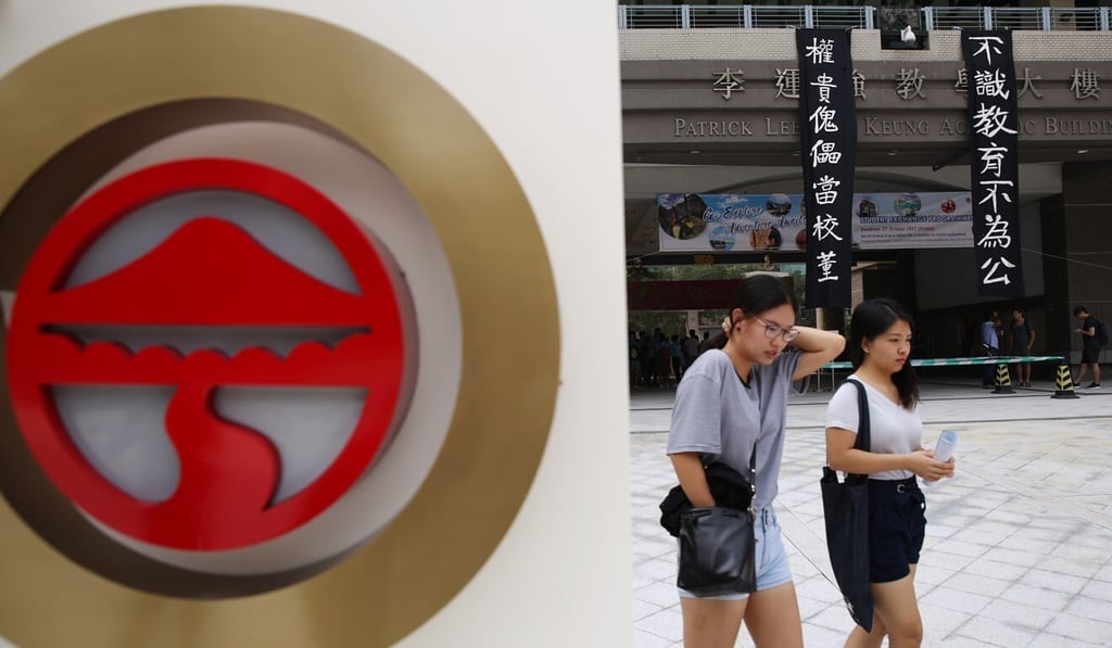 Lingnan University’s student union has lost its ability to send bulk emails via the school’s servers. Photo: Sam Tsang