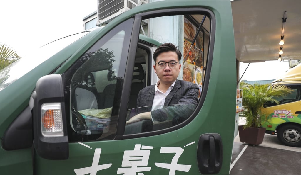Gordon Lam, chairman of the Hong Kong Food Truck Federation. Photo: Xiaomei Chen Gordon Lam, chairman of the Hong Kong Food Truck Federation. Photo: Xiaomei Chen