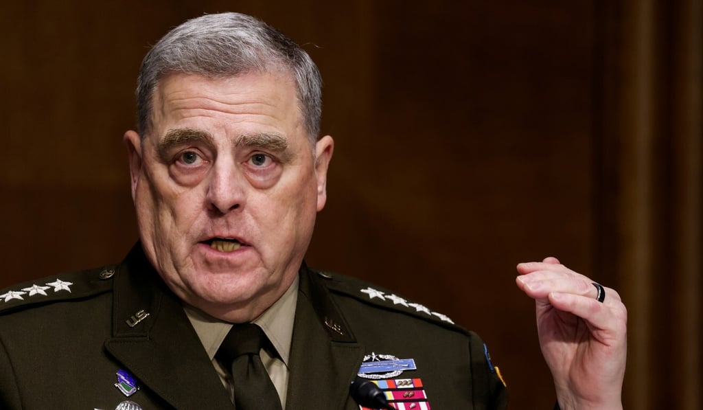 US Joint Chiefs of Staff Chairman General Mark Milley. Photo: Reuters