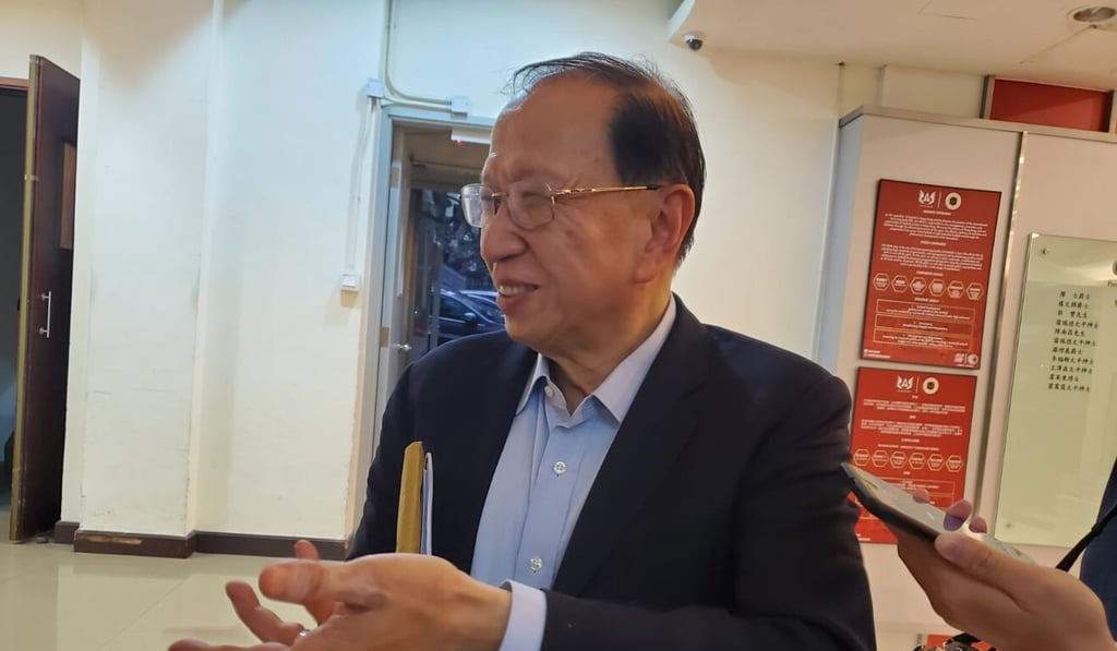 HKFA chairman Pui Kwan-kay is calling for board members to come together to help raise the standard of Hong Kong football. Photo: Chan Kin-wa