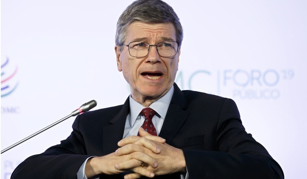 Economics professor Jeffrey Sachs says he has been an outspoken critic of anti-China rhetoric in Washington. Photo: EPA-EFE