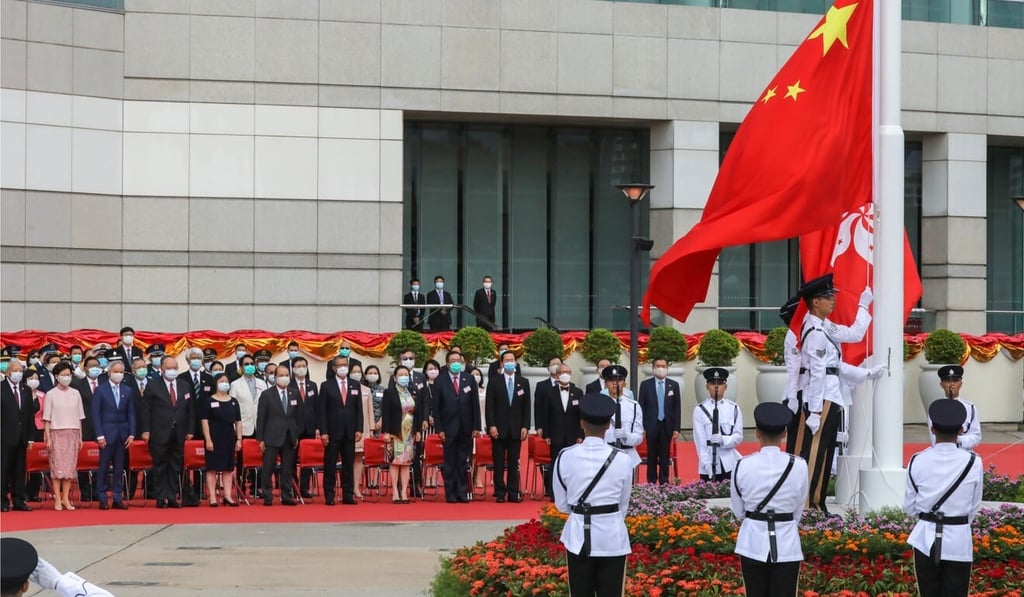The city’s leader will not be at the handover anniversary celebrations for the first time. Photo: K. Y. Cheng The city’s leader will not be at the handover anniversary celebrations for the first time. Photo: K. Y. Cheng