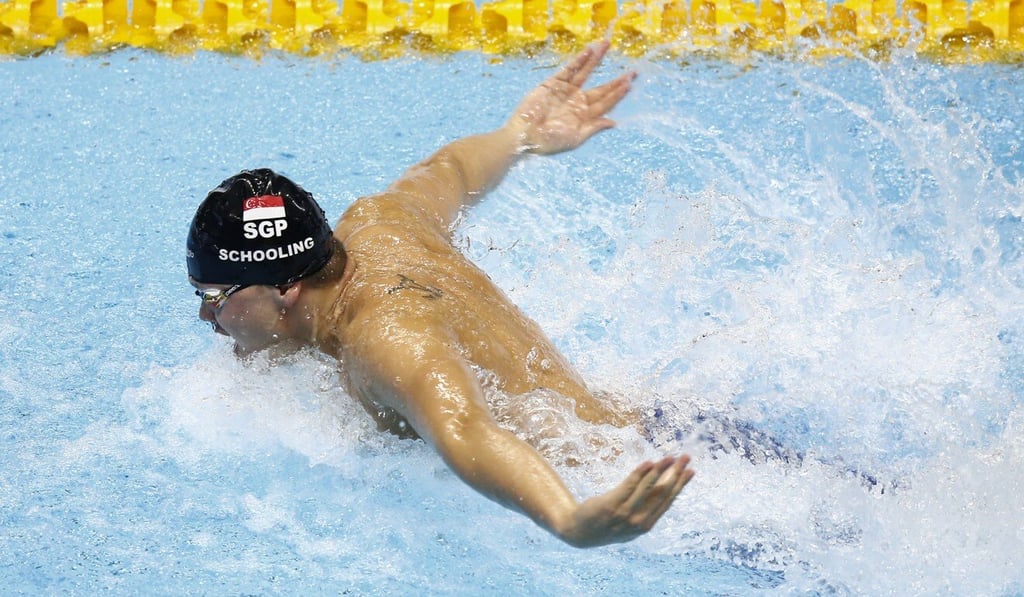 Joseph Schooling did the unthinkable and beat his childhood idol Michael Phelps at the 2016 Rio Olympics. Photo: EPA