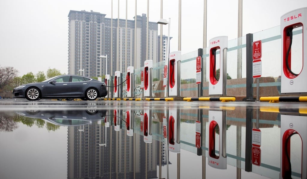 Tesla remains the runaway leader in China. Photo: Reuters Tesla remains the runaway leader in China. Photo: Reuters