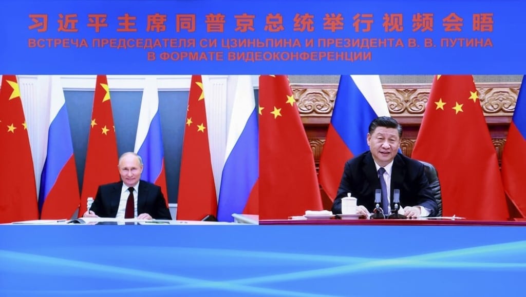 Russian President Vladimir Putin and his Chinese counterpart Xi Jinping have pledged to deepen cooperation on data security. Photo: AP