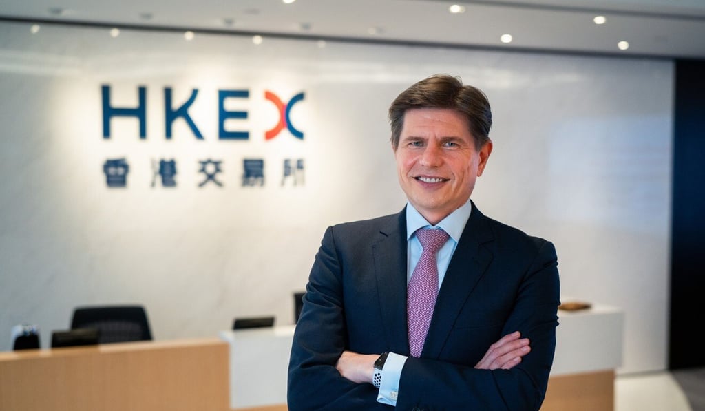 HKEX chief executive Nicolas Aguzin. Photo: Handout HKEX chief executive Nicolas Aguzin. Photo: Handout