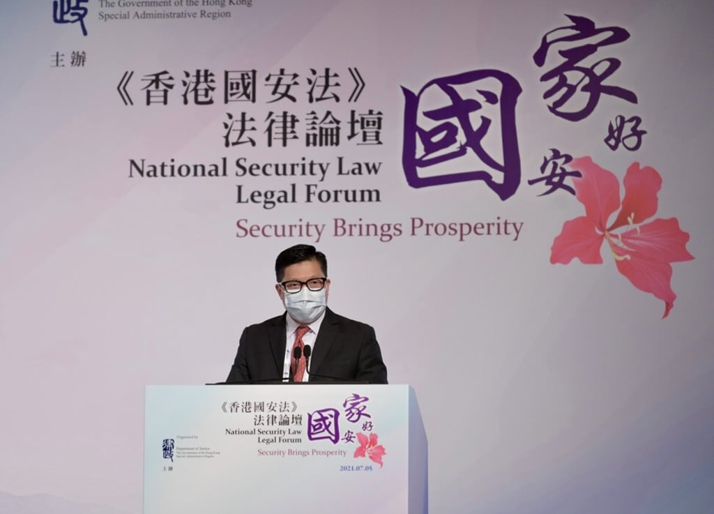 Hong Kong’s security chief Chris Tang. Photo: Handout