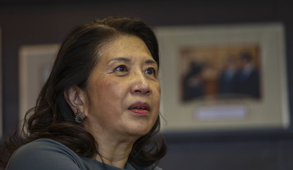 “We have been forced to take legal action,” said Marjorie Yang, chairman of Esquel Group. Photo: Tory Ho