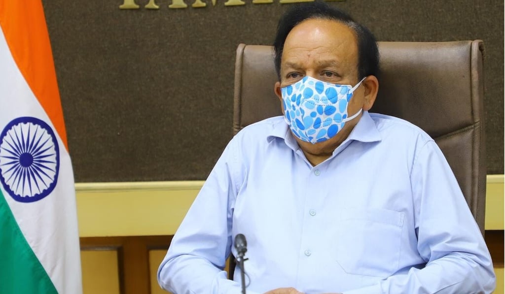 India's Health Minister Harsh Vardhan. Photo: Twitter India's Health Minister Harsh Vardhan. Photo: Twitter
