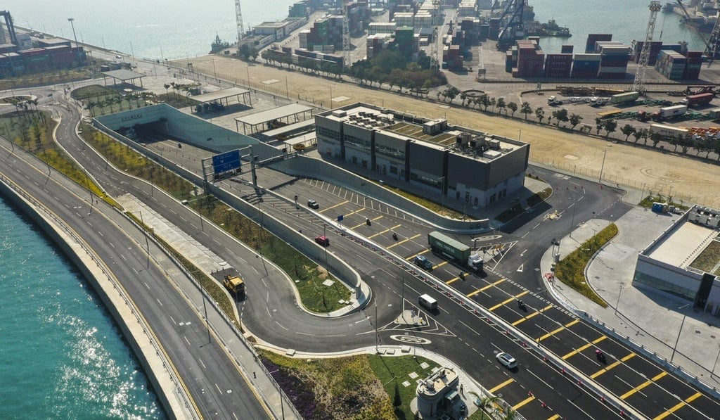 The Tuen Mun-Chek Lap Kok tunnel. Photo: Winson Wong The Tuen Mun-Chek Lap Kok tunnel. Photo: Winson Wong