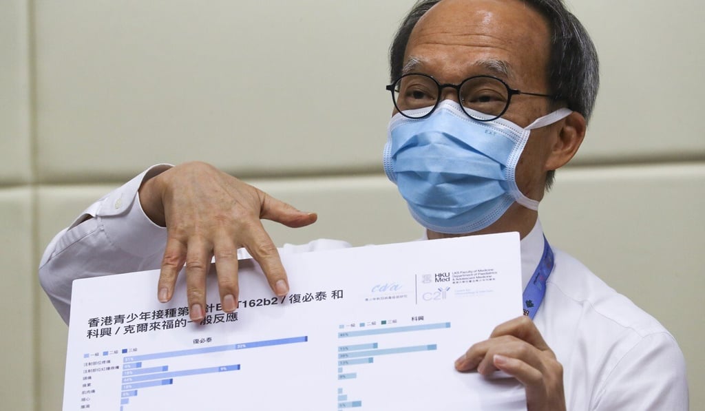 Professor Lau Yu-lung, a government adviser on vaccines. Photo: Edmond So