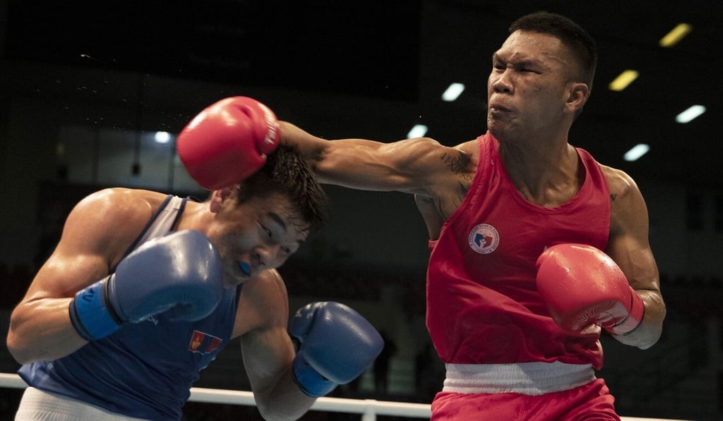 Eumir Marcial said he wants to win an Olympic gold medal in honour of his father before fully turning pro in the sport of boxing. Photo: EPA
