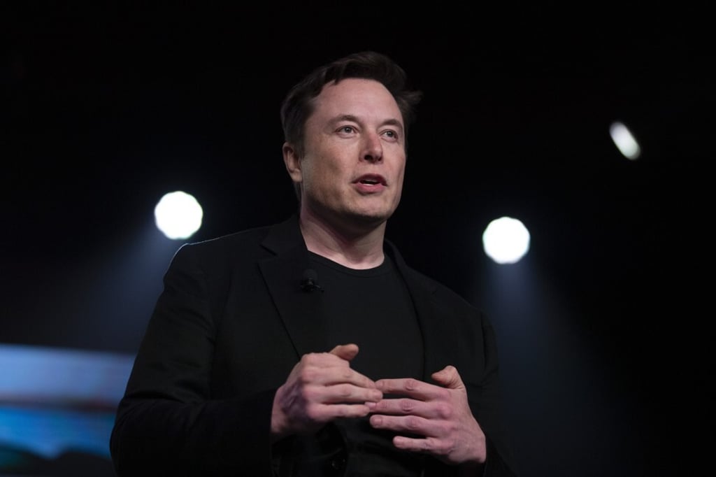 Elon Musk reportedly flew into Las Cruces, New Mexico to wish Richard Branson well on his space flight on Sunday. Photo: AP