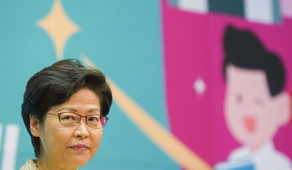 Hong Kong Chief Executive Carrie Lam. Photo: Sam Tsang