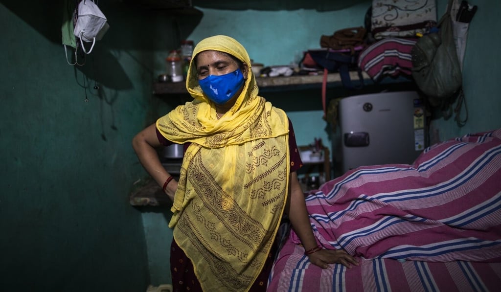 Chanchal Devi and her husband have had to borrow money to feed their three school-aged children amid the pandemic. Photo: Bloomberg Chanchal Devi and her husband have had to borrow money to feed their three school-aged children amid the pandemic. Photo: Bloomberg