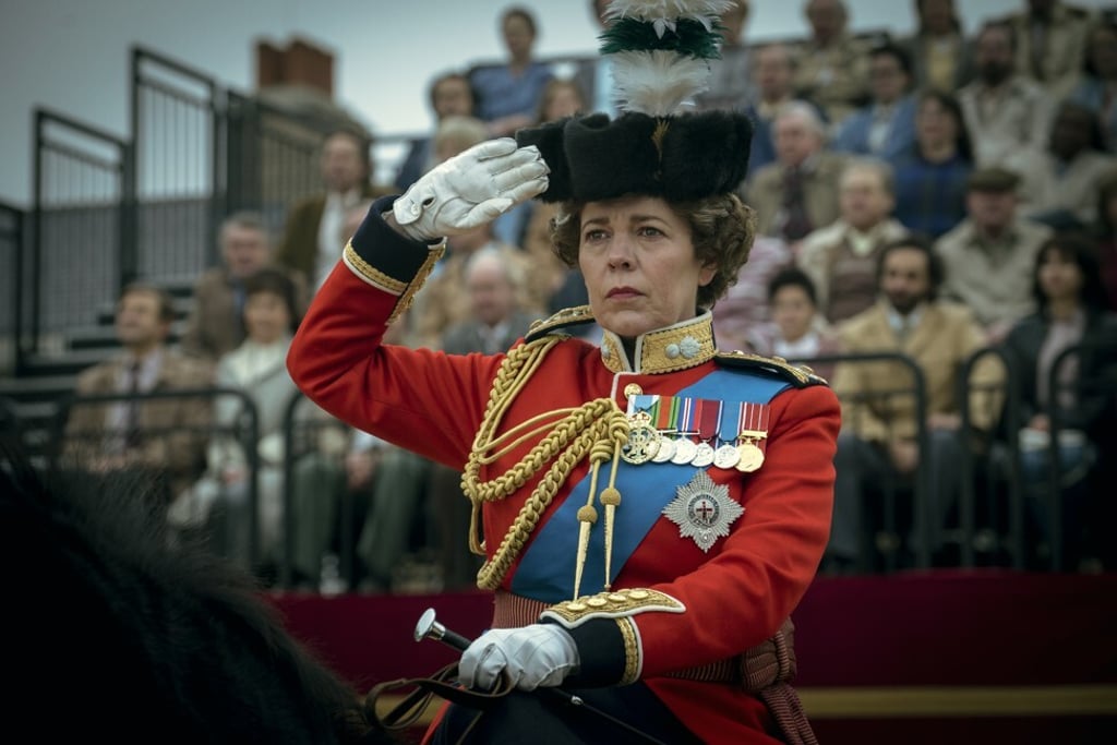 Olivia Colman has been nominated for an Emmy for her portrayal of Queen Elizabeth in The Crown. Photo: Netflix via AP Olivia Colman has been nominated for an Emmy for her portrayal of Queen Elizabeth in The Crown. Photo: Netflix via AP