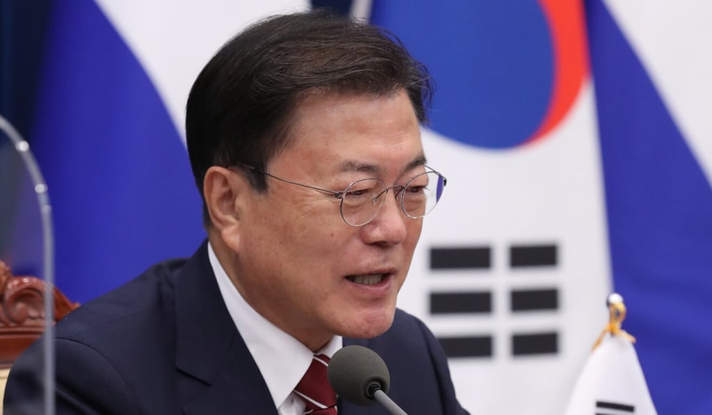 South Korean President Moon Jae-in. Photo: EPA