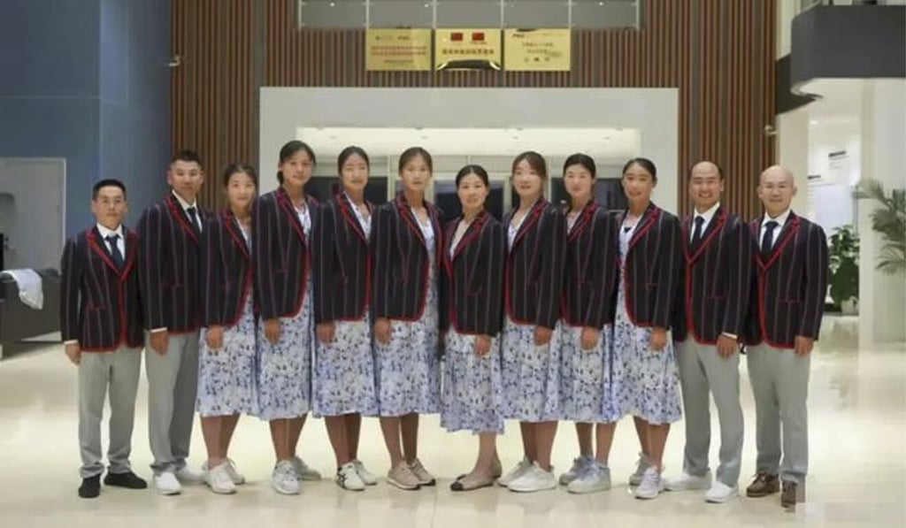 It turned out the uniforms were worn by the national rowing team during a recent gala. Source: Handout It turned out the uniforms were worn by the national rowing team during a recent gala. Source: Handout