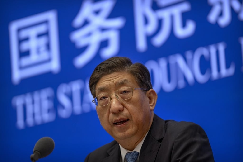 Zeng Yixin, vice-minister of China’s National Health Commission. Photo: AP