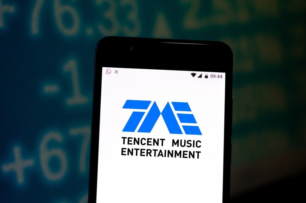 New York-listed Tencent Music Entertainment Group operates popular streaming apps QQ Music, Kugou Music and Kuwo Music. Photo: Shutterstock New York-listed Tencent Music Entertainment Group operates popular streaming apps QQ Music, Kugou Music and Kuwo Music. Photo: Shutterstock