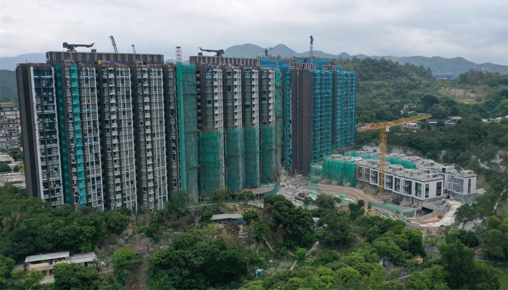 China Evergrande Group's Emerald Bay residential property project under construction in Hong Kong’s Tuen Mun area on May 13, 2020. Photo: May Tse China Evergrande Group's Emerald Bay residential property project under construction in Hong Kong’s Tuen Mun area on May 13, 2020. Photo: May Tse