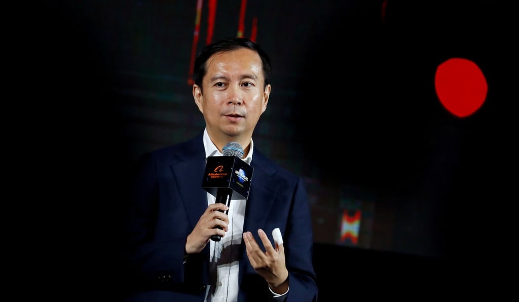 Chairman and CEO of Alibaba Group Holding Daniel Zhang Yong at a ceremony marking the strategic partnership between the e-commerce giant and Universal Beijing in October 2019. Photo: Reuters Chairman and CEO of Alibaba Group Holding Daniel Zhang Yong at a ceremony marking the strategic partnership between the e-commerce giant and Universal Beijing in October 2019. Photo: Reuters