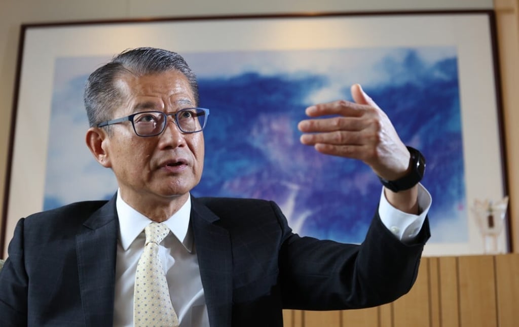 Hong Kong’s Financial Secretary Paul Chan Mo-po said Next Digital’s senior executives had breached their fiduciary duties. Photo: Nora Tam Hong Kong’s Financial Secretary Paul Chan Mo-po said Next Digital’s senior executives had breached their fiduciary duties. Photo: Nora Tam