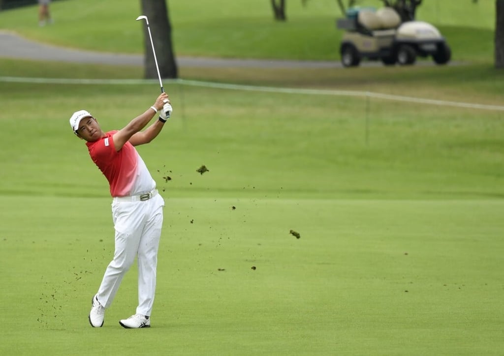 Hideki Matsuyama hits a shot. Photo: Reuters Hideki Matsuyama hits a shot. Photo: Reuters