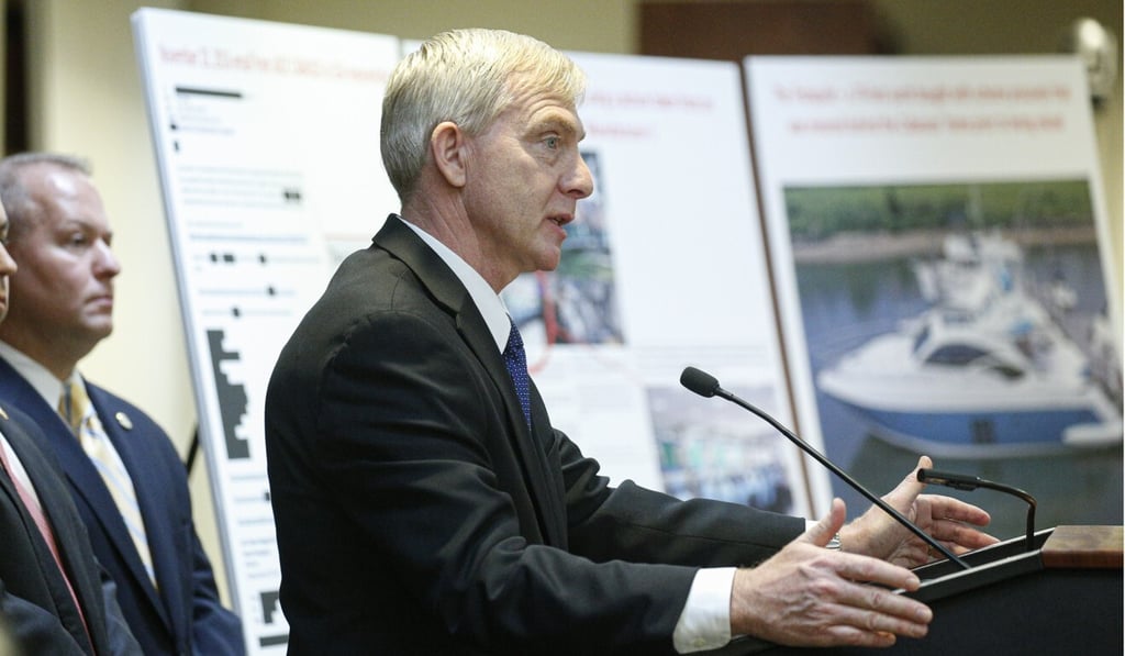 Richard Donoghue served as the acting deputy attorney general of the US during the last year of Trump’s tenure. Photo: Getty Images/AFP