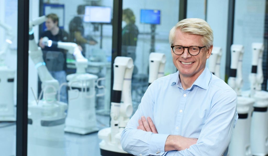 Per Vegard Nerseth, CEO of CMR Surgical. Photo: Handout