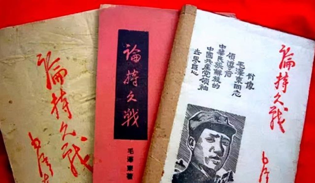 ‘On Protracted War’ by Mao Zedong has become required reading for China’s young Communist Party cadres. Photo: Handout
