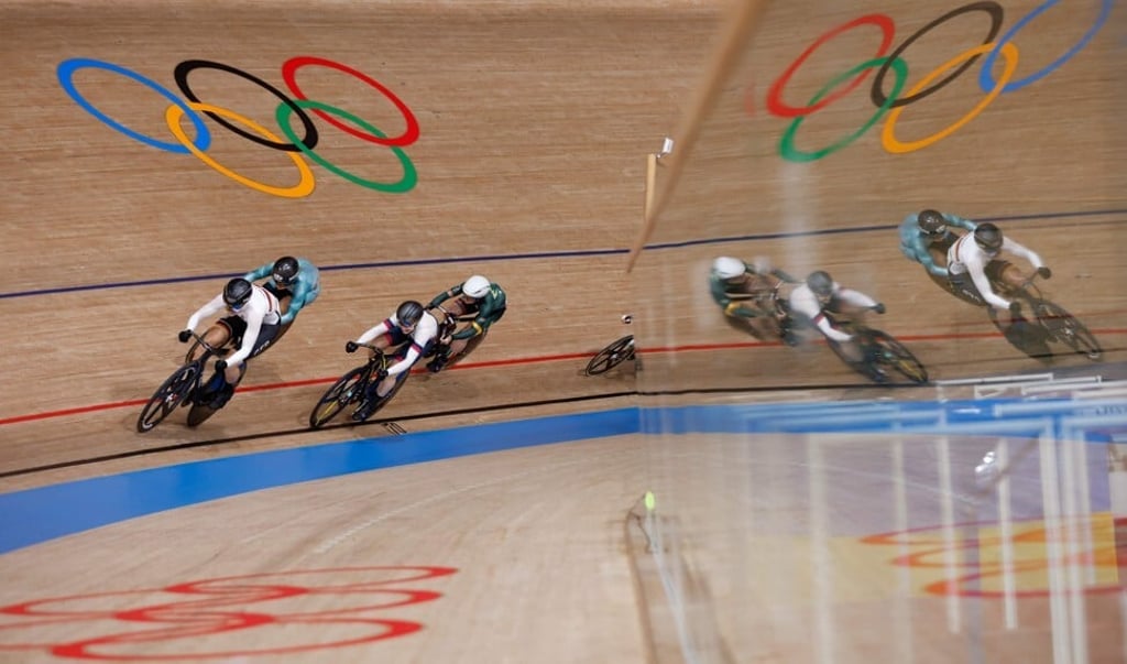 Hong Kong’s Sarah Lee was forced to dig deep to progress from the repechage in the opening rounds of the keirin. Photo: AFP