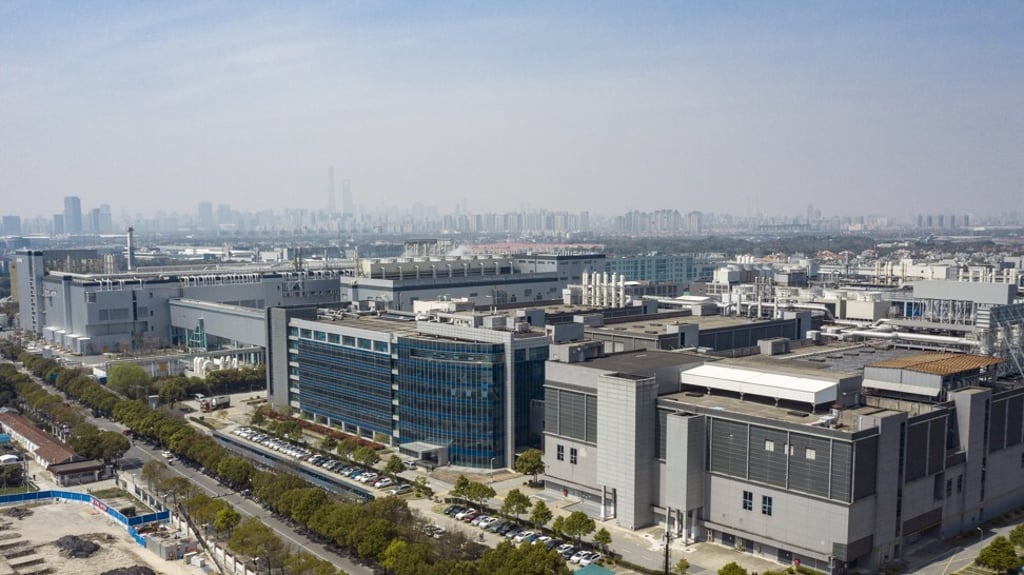 The sprawling Shanghai headquarters of Chinese chip maker Semiconductor Manufacturing International Corp is seen on March 23, 2021. Photo: Bloomberg The sprawling Shanghai headquarters of Chinese chip maker Semiconductor Manufacturing International Corp is seen on March 23, 2021. Photo: Bloomberg