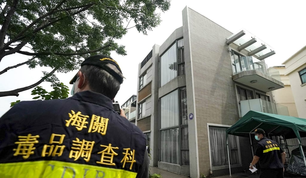 The farm was found inside a three-storey house on Tai Shui Ha Road West. Photo: Felix Wong