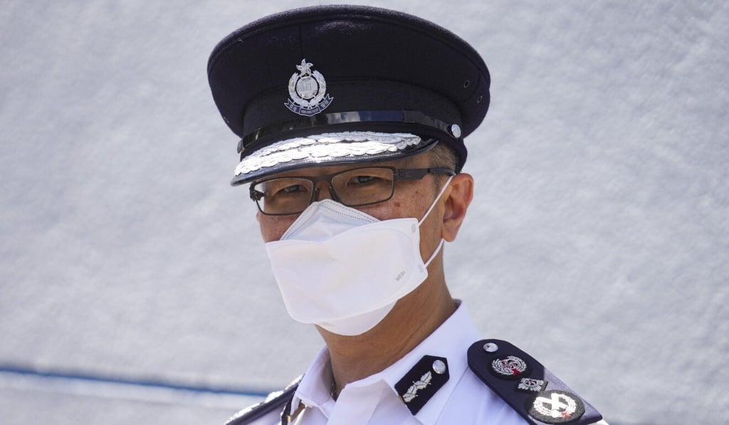 Police Commissioner Raymond Siu. Photo: Winson Wong Police Commissioner Raymond Siu. Photo: Winson Wong