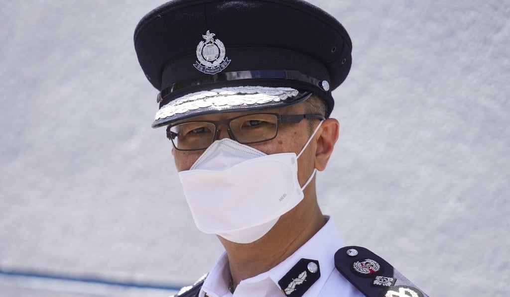 Police chief Raymond Siu. Photo: Winson Wong