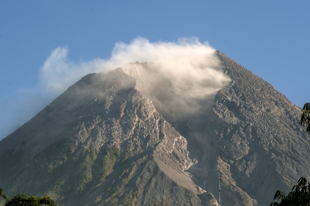 Mount Merapi’s last major eruption in 2010 killed 347 people. File photo: Xinhua