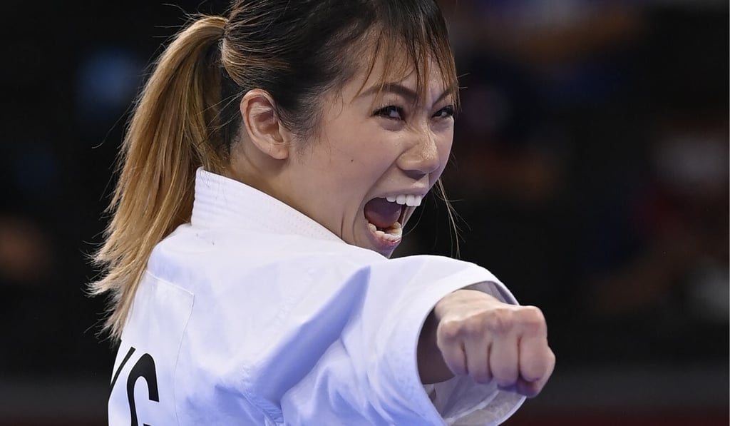 Grace Lau during the elimination round. Photo: AFP